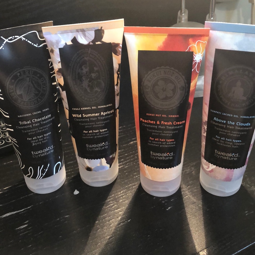 (2nd) tweakd by nature hair cleansing treatment !